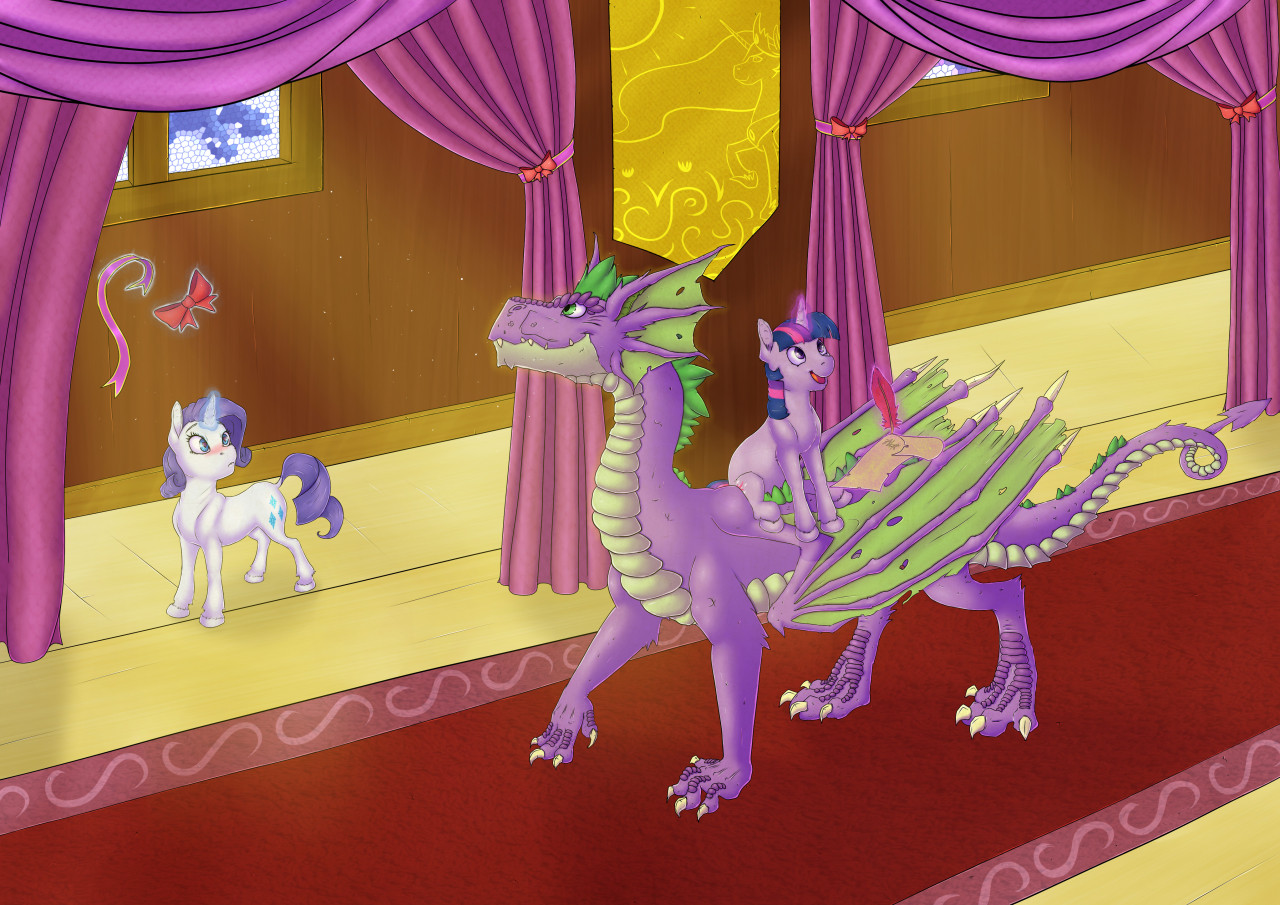 pia-chan:  Role reversal by xonxt  &hellip;okay that&rsquo;s adorable &lt;3