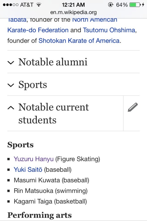 makochantachibanana:  So I got bored and decided to read more about Yuzuru until I reached the sports section and this is what I found