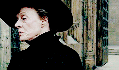 remusjohnslupin: GET TO KNOW ME MEME → favourite female characters [9/10] » Minerva McGonagall “The door swung open at once. A tall, black-haired witch in emerald-green robes stood there. She had a very stern face and Harry’s first thought