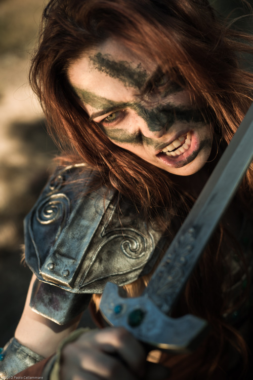 elderpedia:  Aela the Huntress (Skyrim) Cosplay By Chloe Dykstra   …Whoa.