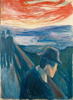 dappledwithshadow:  Despair, Edvard Munch1892