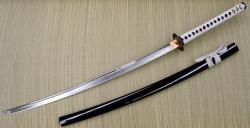 budohead:  Weapon of the Week Katana The katana is considered on of the greatest swords ever created. Originating in Japan, the katana was the primary weapon of the samurai. Katanas are constructed using iron sand, which when turned into steel creates