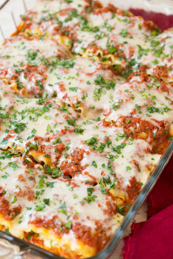 do-not-touch-my-food:    Lasagna Roll Ups  