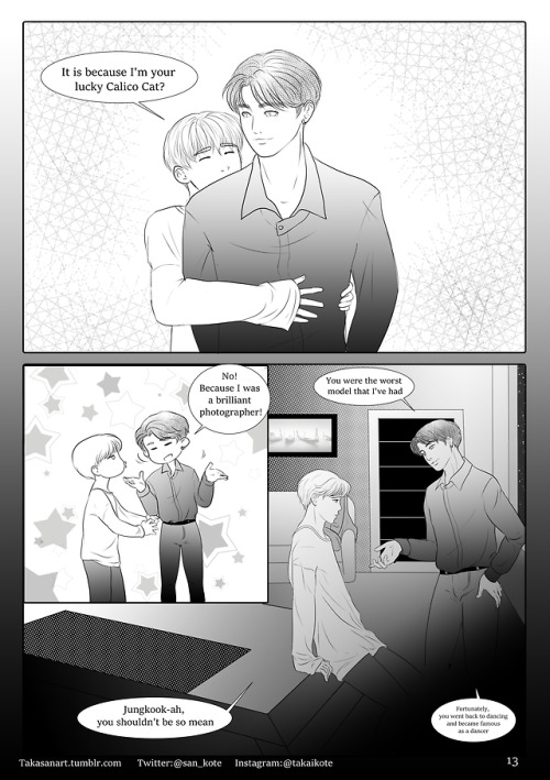 takasanart: Jikook manga “You are my LOVE”. Part 3. To be continued. (⊃｡•́‿&bul