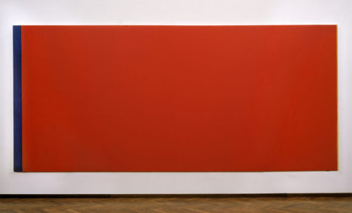Who’s Afraid of Red Yellow and Blue IIIA series paintings by Barnett Newman, Who’s Afraid of Red Yel