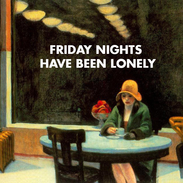 vanghoest:  Edward Hopper, Automat (1927) / The Strokes, 12:51 (2003) 