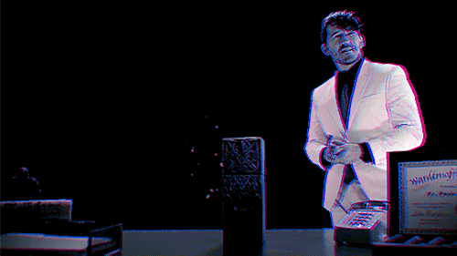 ambrosiadreamer:what if darkiplier’s chromatic aberration was the bi flag colors? i think that’d be 