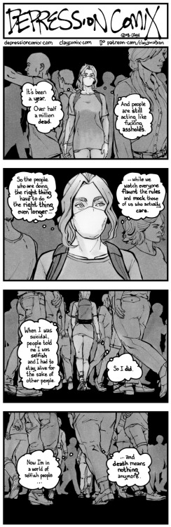 zwischenstadt:depressioncomix:depression comix - 476 - View Site - My Patreon - Buy Me a Ko-Fi  This webcomic is made possible solely through reader support on Patreon and PayPal/Ko-Fi. Please consider supporting this work and thank you for keeping this