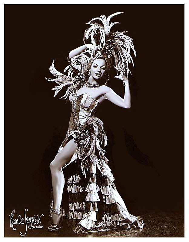 Trudine Looking a little like Carmen Miranda, in her &lsquo;Copacabana&rsquo;