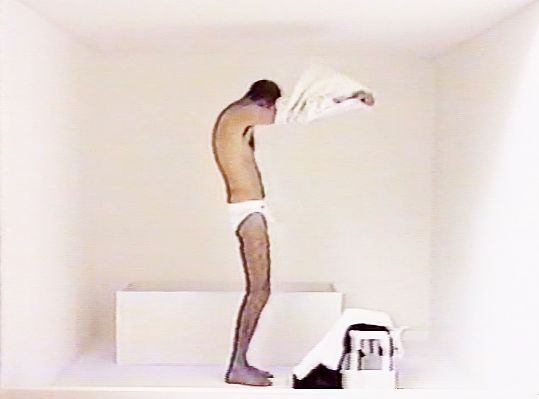 engulfedcathedral:  absalon, ‘solutions’  1992; video (7:30 min), color, sound