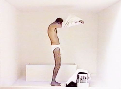 engulfedcathedral:  absalon, ‘solutions’  1992; video (7:30 min), color, sound