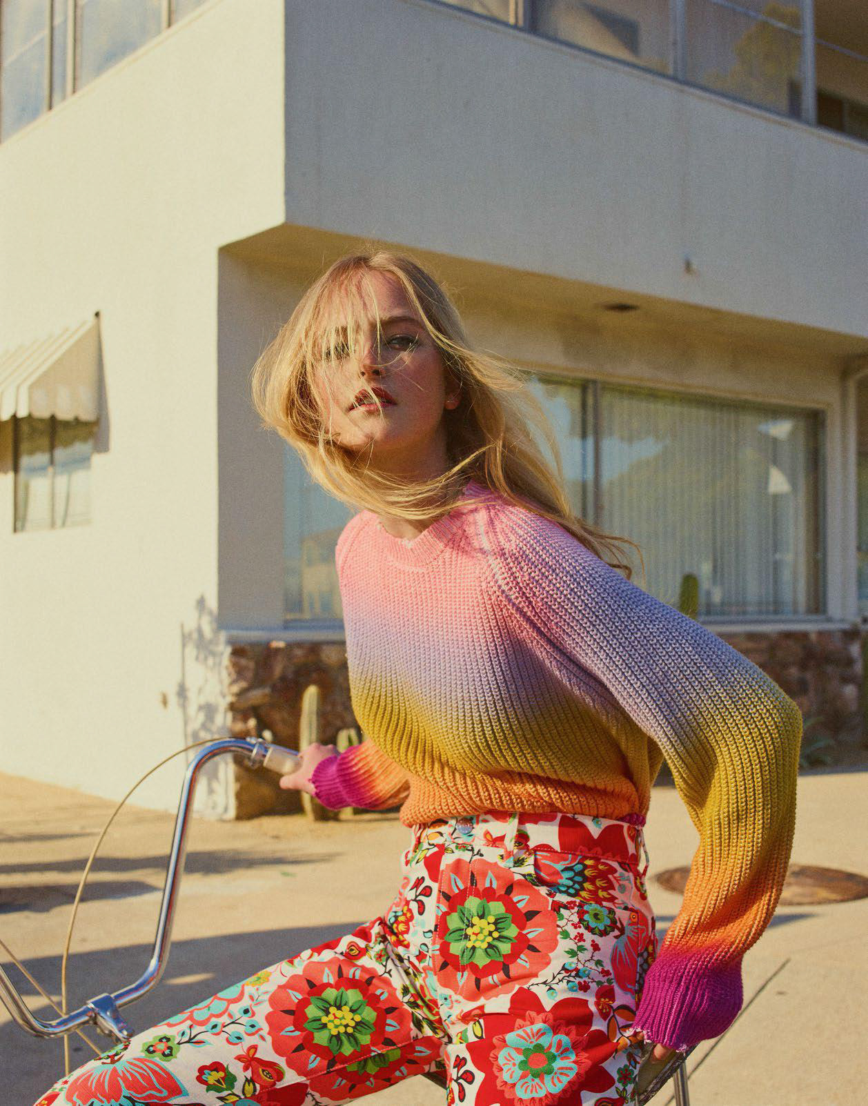 leah-cultice:Jean Campbell by Gregory Harris for Vogue Paris June/July 2018 