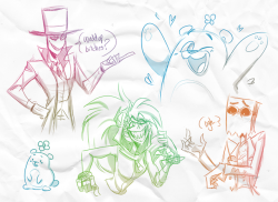 rainboopz: Doodled these from the stream