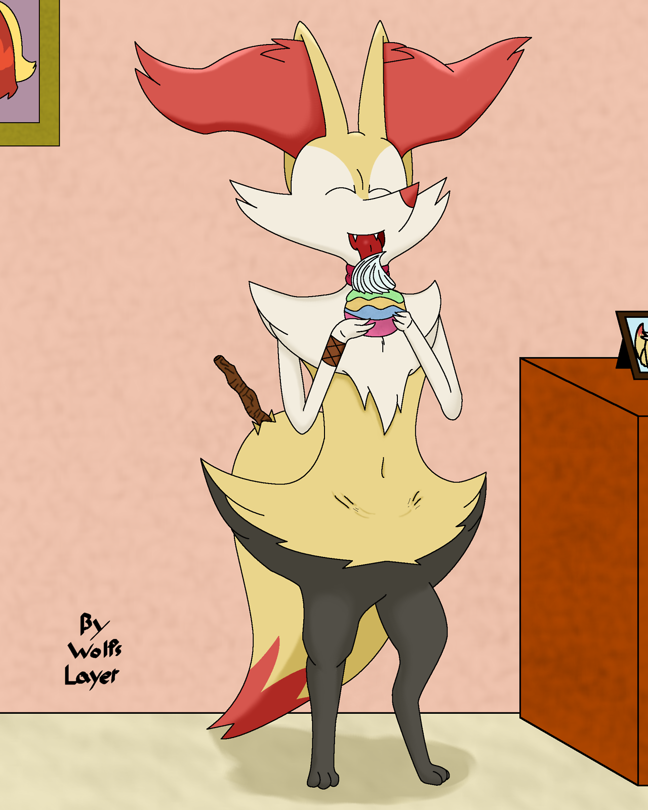 maxi-the-braixen:Phox’s love pokepuffs~! ^w^