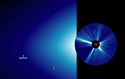 spaceplasma:  As Seen by STEREO-A: The Carrington-Class CME of 2012  STEREO (Solar TErrestrial RElations Observatory) is a solar observation mission, it consists of two space-based observatories - one ahead of Earth in its orbit (STEREO-A), the other