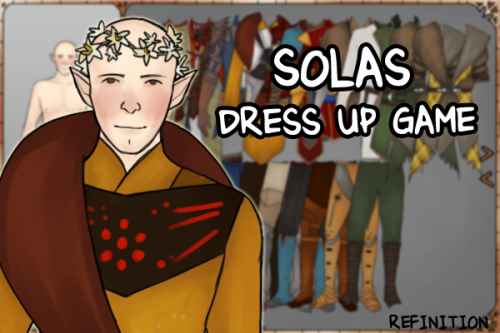 secretmage:SOLAS DRESS UP GAME! PLAY HERE: http://refinition.deviantart.com/art/Solas-Dress-Up-Game-