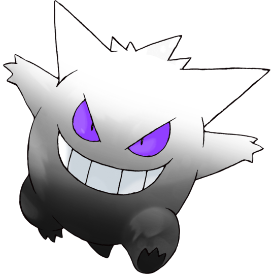 Shiny Mega Gengar  Pokemon, Pokemon alola, Pokemon art