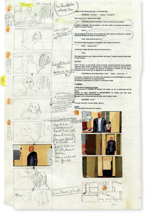 theparisreview - A manuscript page from the screenplay of...