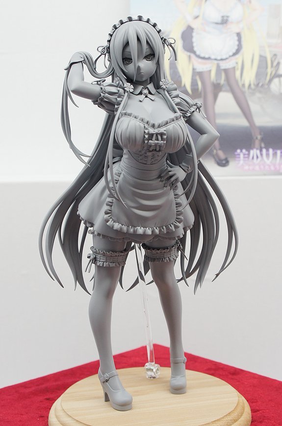 ohnoraptors:ロケットボーイ商品 『八宝備仁』さんイラスト 『美少女万華鏡』より「亜璃子」　原型制作：ぐみんふぁーすと 