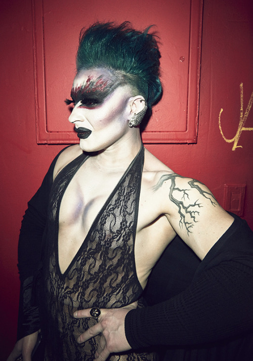 Latest: Out and about Saturday night getting portraits at Ladyfag’s monthly party extravaganza ‘Holy