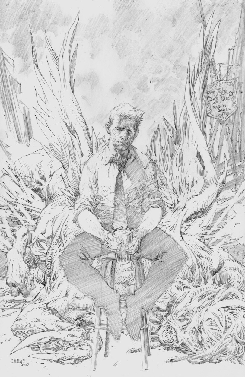 ungoliantschilde:  Hellblazer, Vol. 1 Original Sins, illustrated by Jim Lee, with