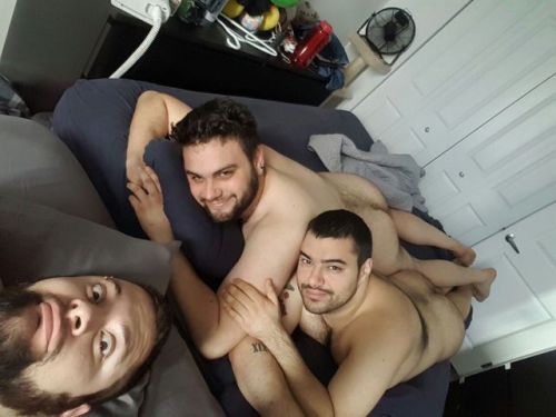 bunkerbunk:  daijodaijo:  Video incoming / A fuck I had been looking forward to💦🍆Bunkey @bunkerbunk I going at it  while @emperormiau was jerking and filming us next to his sleeping boyfriend :o  Had a great time 😘