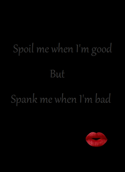 thepackhunts:  But good girls get spankings
