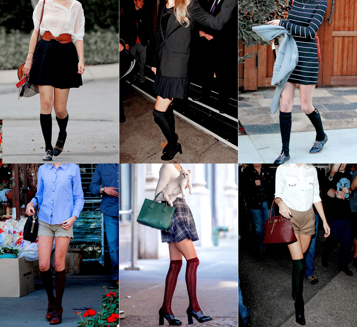 Taylor Swift Style — Taylor Swift Style + knee high socks August 13