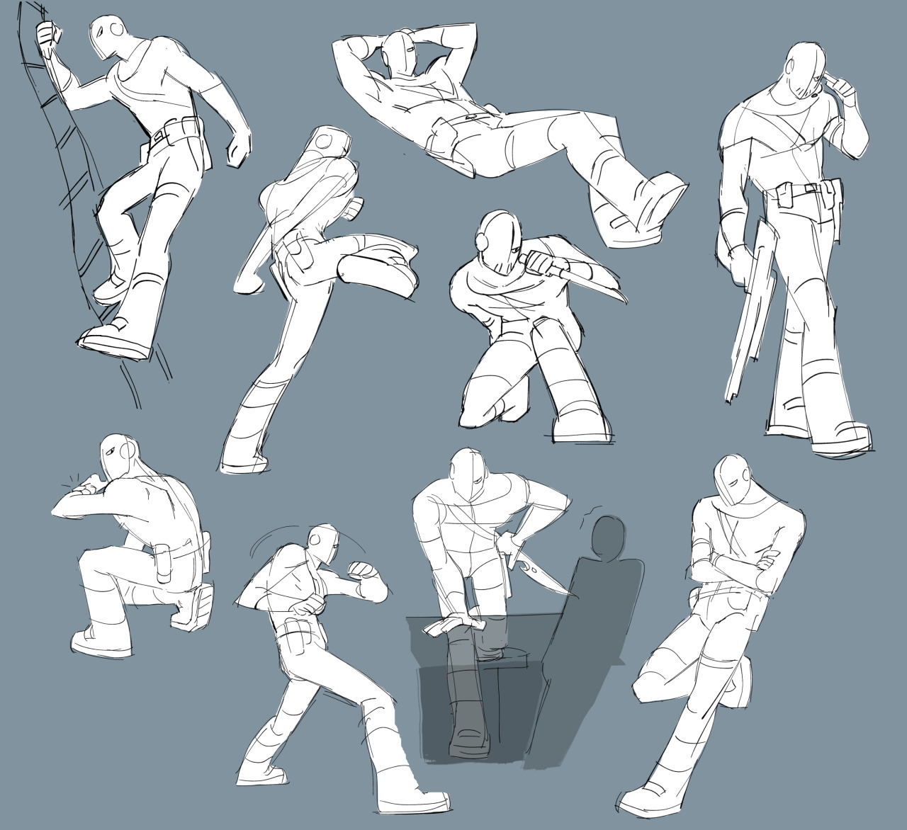Figure Drawing Poses [001] - Standing & Sitting | Figure drawing poses,  Life drawing reference, Figure poses