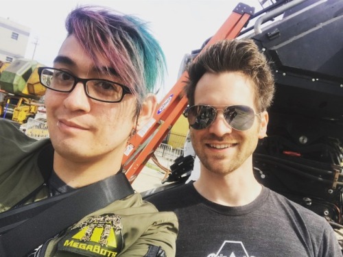 Helped out Megabots with the setup of their live event Megabots Live the other day. Was super rad se