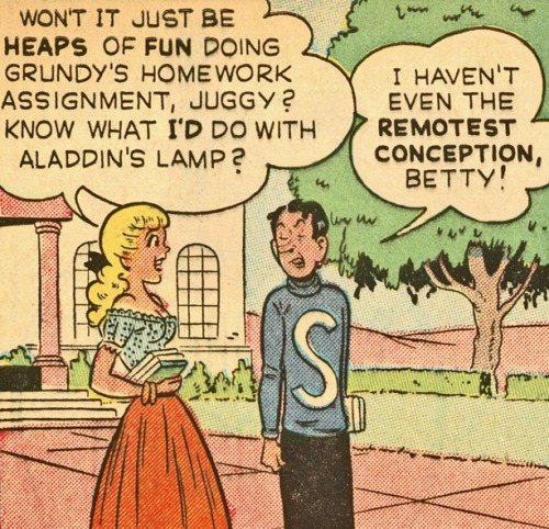 From Which Wish, Laugh Comics #41 (1950).