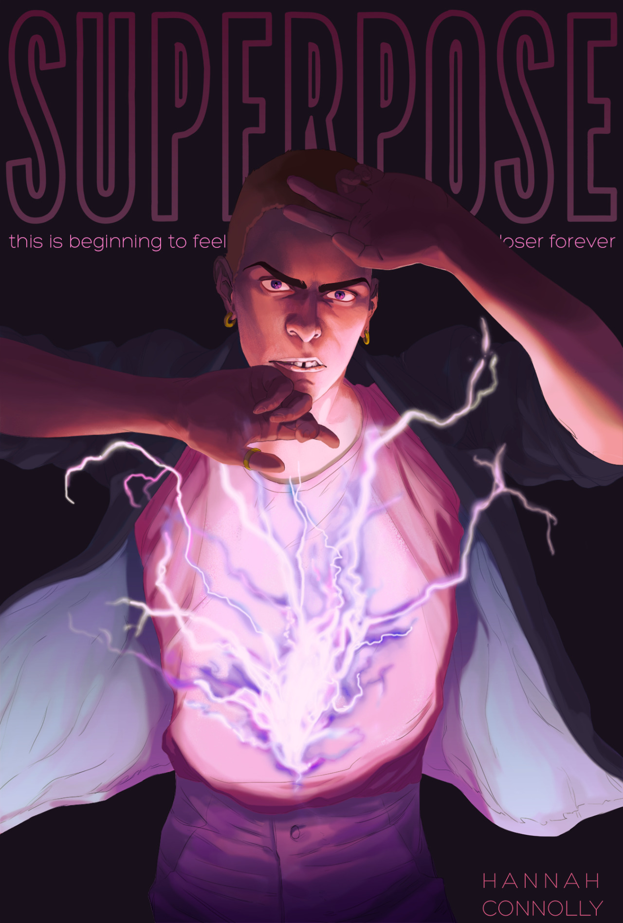 hannahconnollyart:  Posters for @greiison and I’s webcomic, @superposecomic. Prints