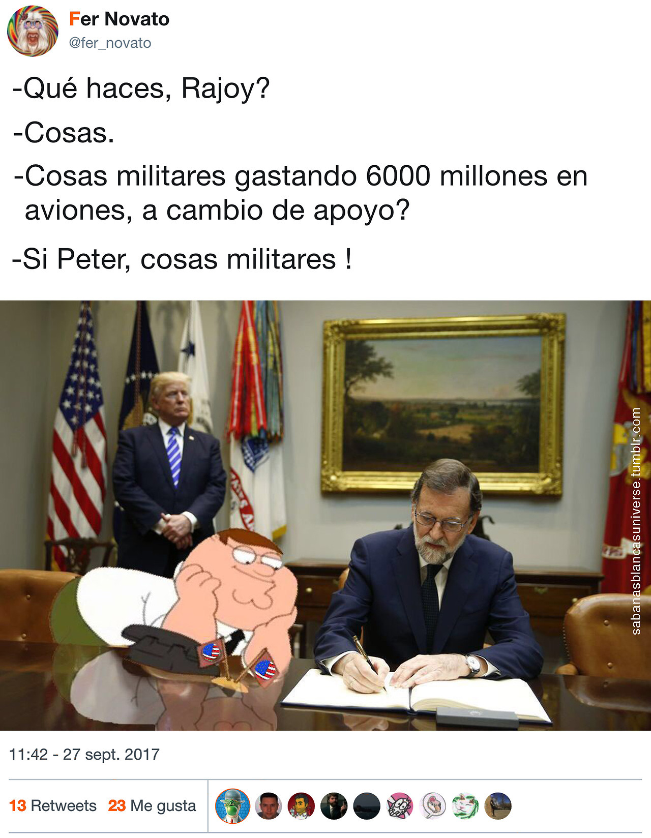 sabanasblancasuniverse: By: Fer Novato‏ - Tweet meneame (+ info.)    Rajoy gastará