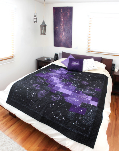 cool-glasses-kyle: purplethebunny: sagansense: The Celestial Quilt – Sleeping Under the Stars 