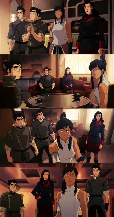 theanonymousplague:  mybibabies:  wellthentheresme:  Team Avatar together from beginning to end.  i need more of this  Definitely need of them as team. 