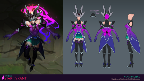 Star Tyrant Syndra concept for Rift Artisans :D