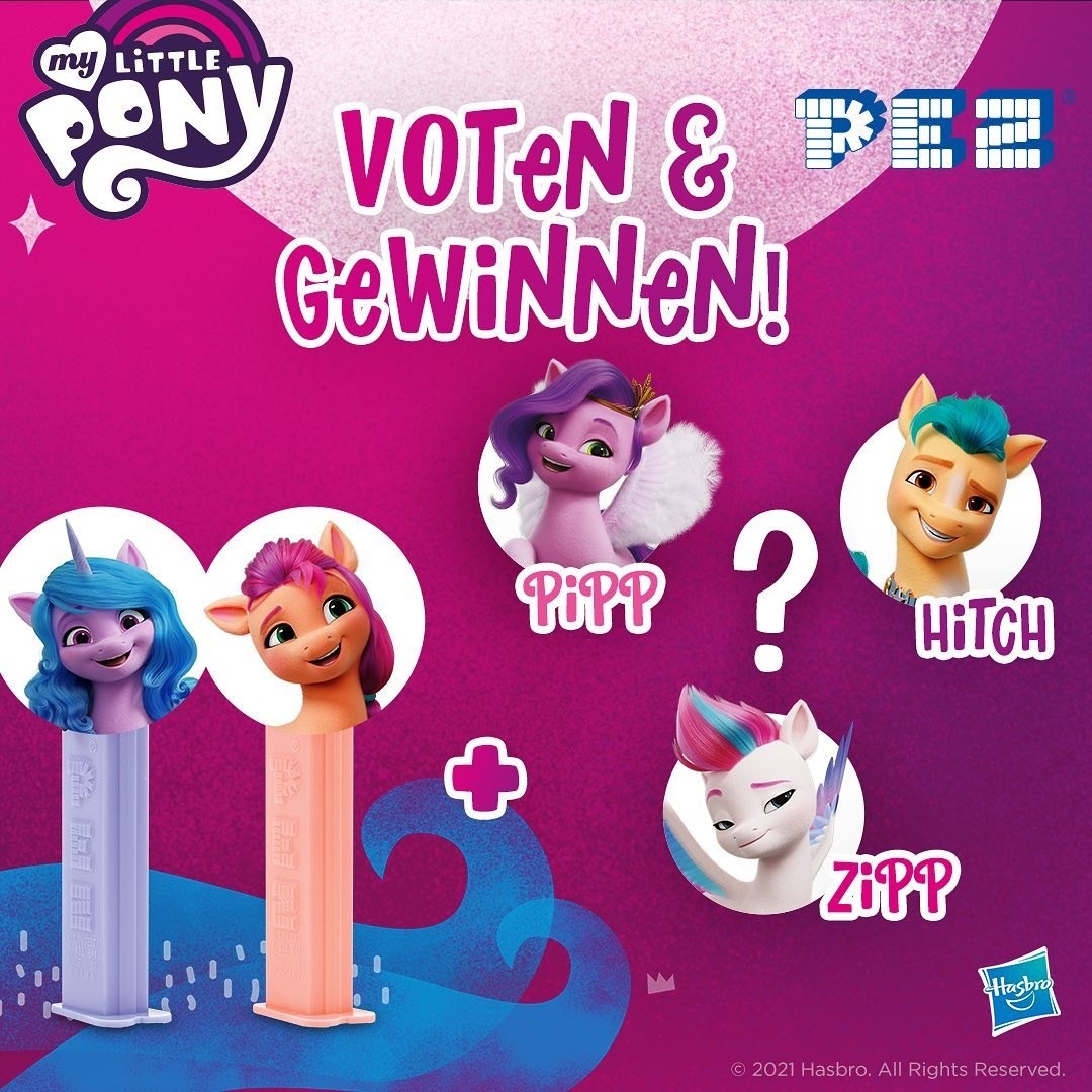 The first G5 MLP Pez dispensers are coming in 2022! Sunny and Izzy are .