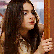 stoesssel:Violetta Castillo in every episode: 1x01       What’s that? Take it easy. A little turbula