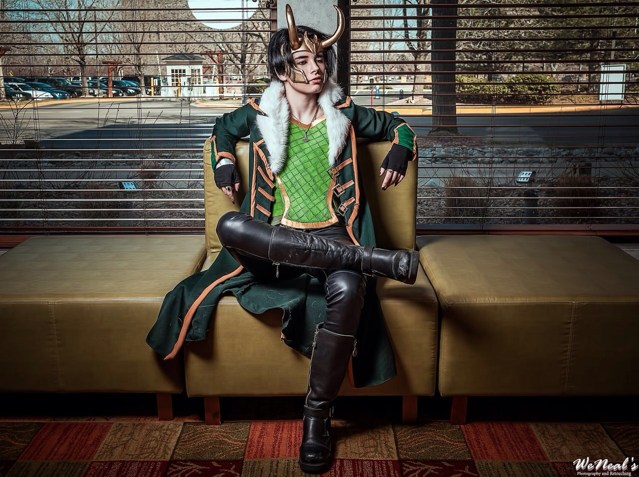 mylifeasaweapon:  The God of Certain Sexual Acts - Loki, Agent of Asgard!  —  Photog:
