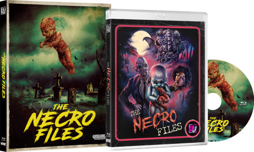 The Necro Files will be released on Blu-ray on July 19 via Visual Vengeance, Wild Eye Releasing&