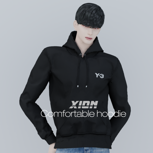 Comfortable hoodie That outfit was made when I was a beginner, so it can be a little messy… D