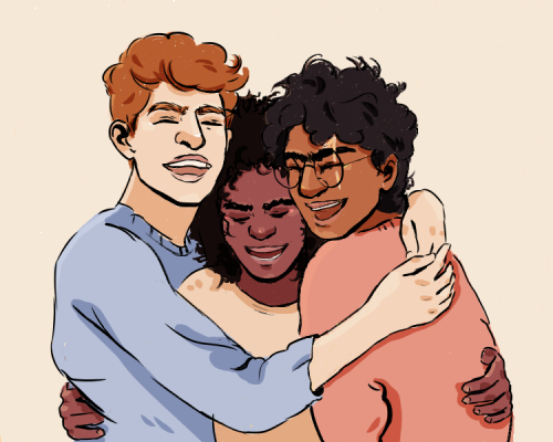 hugging friends is illegal now so im living vicariously through them &lt;3