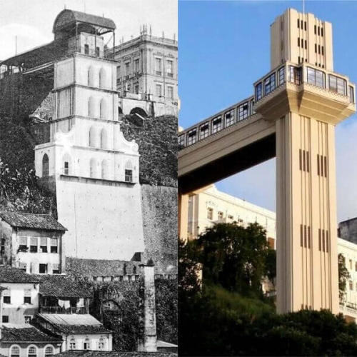 Elevador Hidráulico da Conceição – que já é em sistema elétrico faz tempo – e no passado popularment