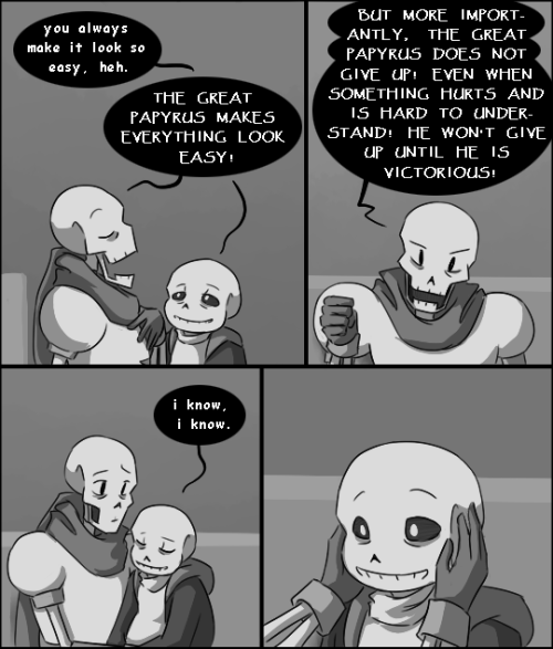 [previous]Gaster wasn’t eavesdropping on them, he just knew they’d probably be all messed up about w