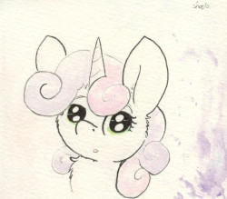 slightlyshade:  Sweetie Belle is a cute pony.