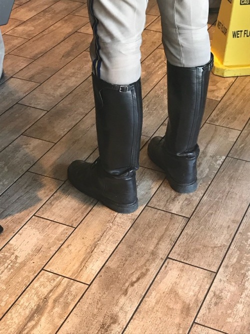 coffeeboots: He came into Starbucks, but got a call and had to leave before getting his coffee.