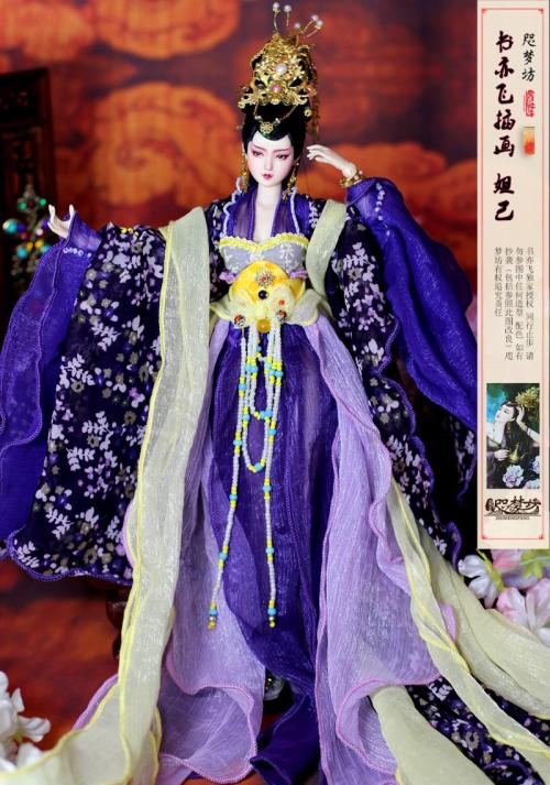 ziseviolet:Chinese Dolls Series 5/? Dolls made by 咫梦坊, depicting several famous women from ancient C