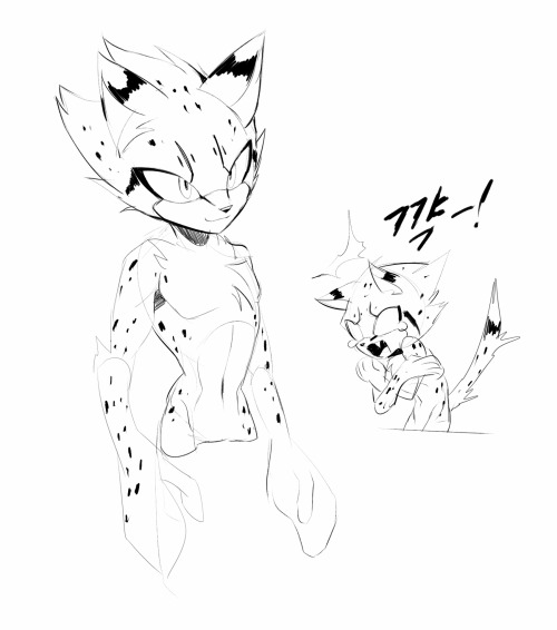 Citrine the cheetah I drew him a while ago and you can see more of his art at my Twitter.He’s 