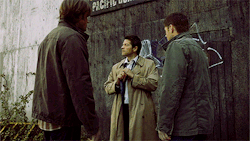 Allthebeautifulthings9828:  Remember That Time Cas Started Stripping And Dean Forgot