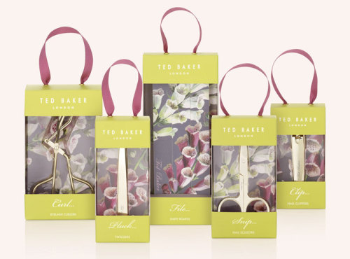 Ali NashTed Baker beauty accessories produced exclusively for Boots, UK. 